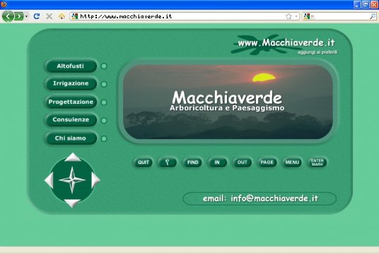 Realizzazione siti web a Firenze: sito Macchiaverde